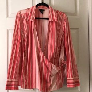 Lane Bryant Wrap Blouse. Size 26/28